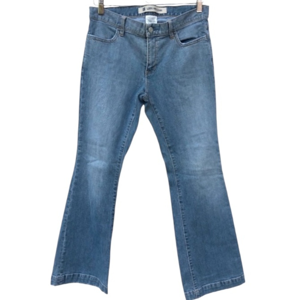 GAP vintage Long Lean light wash boot flare jeans 6 A